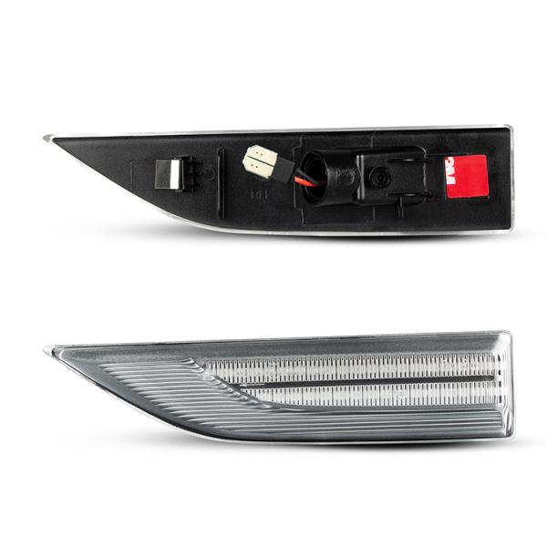 LED SEITENBLINKER Klar LED Seitenblinker passend für VW Bus Transporter T6 Bulli