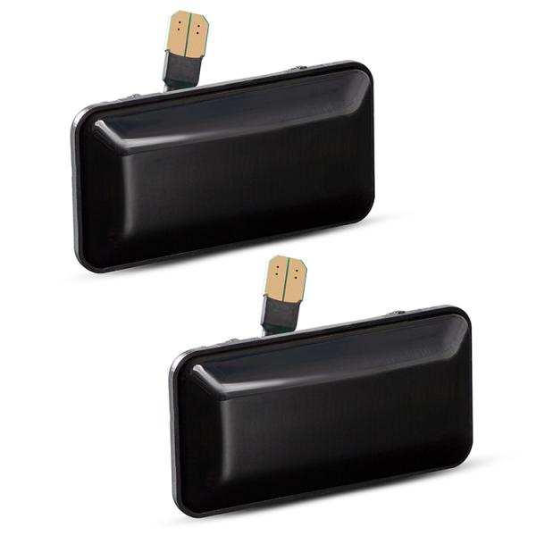 LED SEITENBLINKER Schwarz passend für VW GOLF 3 VENTO PASSAT + SEAT IBIZA
