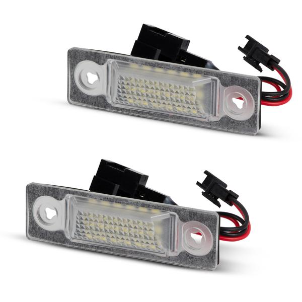 LED Kennzeichenbeleuchtung passend für Seat Alhambra | Typ 7V | BJ 2000-2010 für VW Sharan | Typ 7M9 | BJ 2000-2010