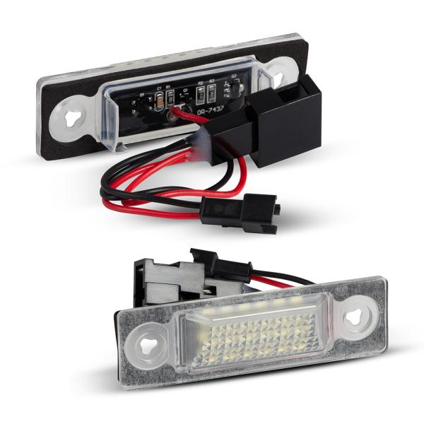 LED Kennzeichenbeleuchtung passend für Seat Alhambra | Typ 7V | BJ 2000-2010 für VW Sharan | Typ 7M9 | BJ 2000-2010