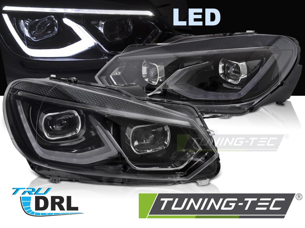 Scheinwerfer Voll-LED Schwarz passend für VW GOLF 6 08-13