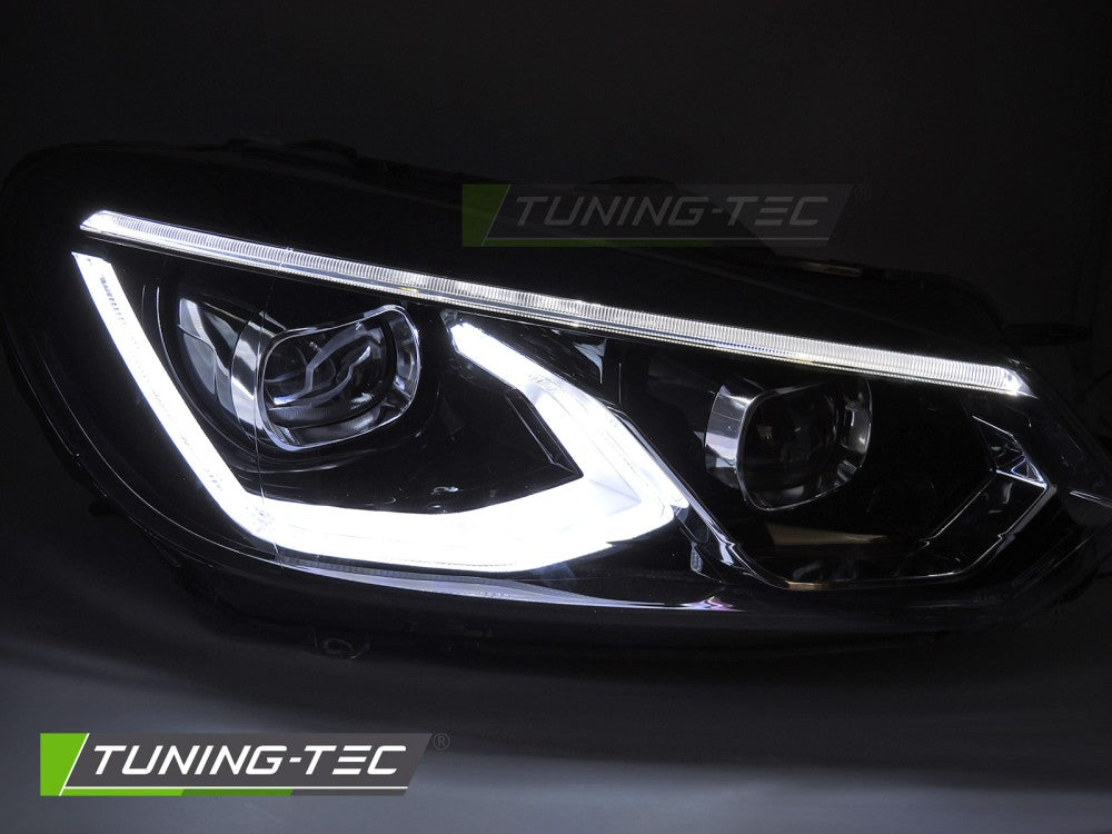 Scheinwerfer Voll-LED Schwarz passend für VW GOLF 6 08-13