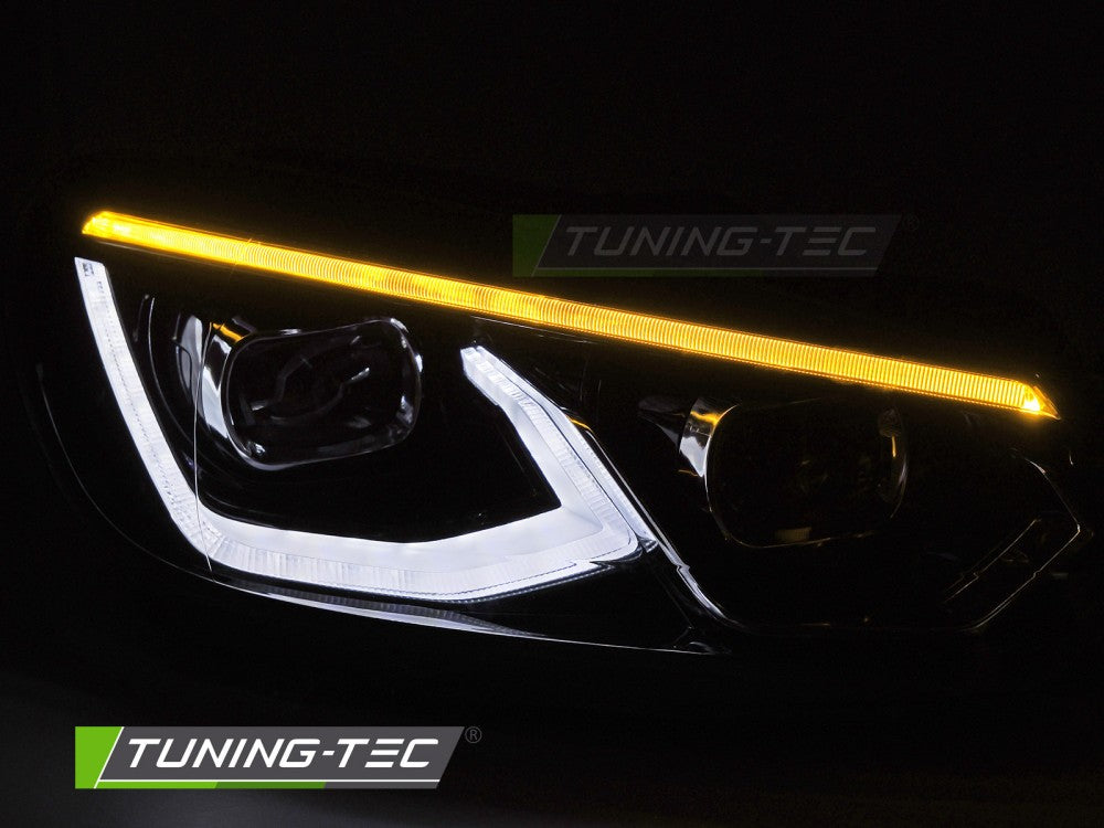 Scheinwerfer Voll-LED Schwarz passend für VW GOLF 6 08-13