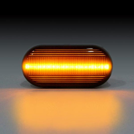 Led Seitenblinker Schwarz passend für Nissan Qashqai Typ J10  BJ 2006 - 2010