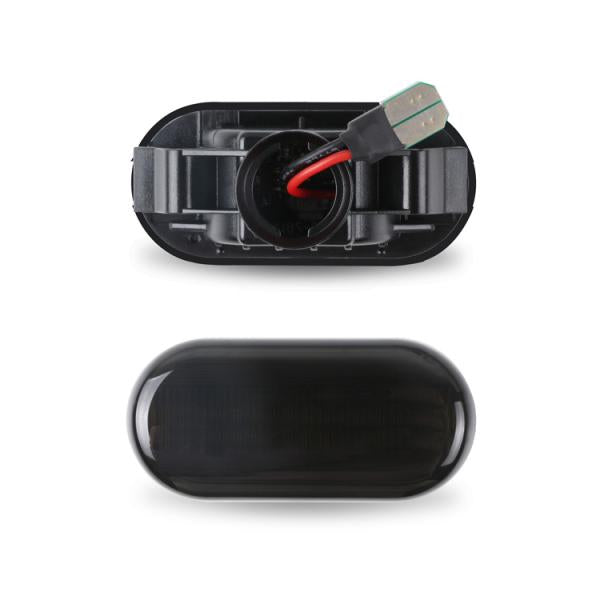 Led Seitenblinker Schwarz passend für Nissan Qashqai Typ J10  BJ 2006 - 2010