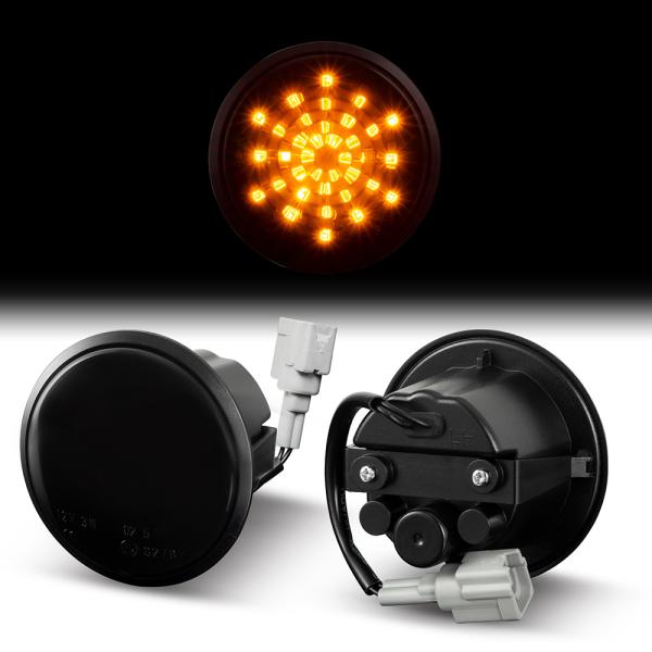 LED SEITENBLINKER passend für NISSAN 370Z | Typ Z34 | BJ ab 2008 | SMOKE