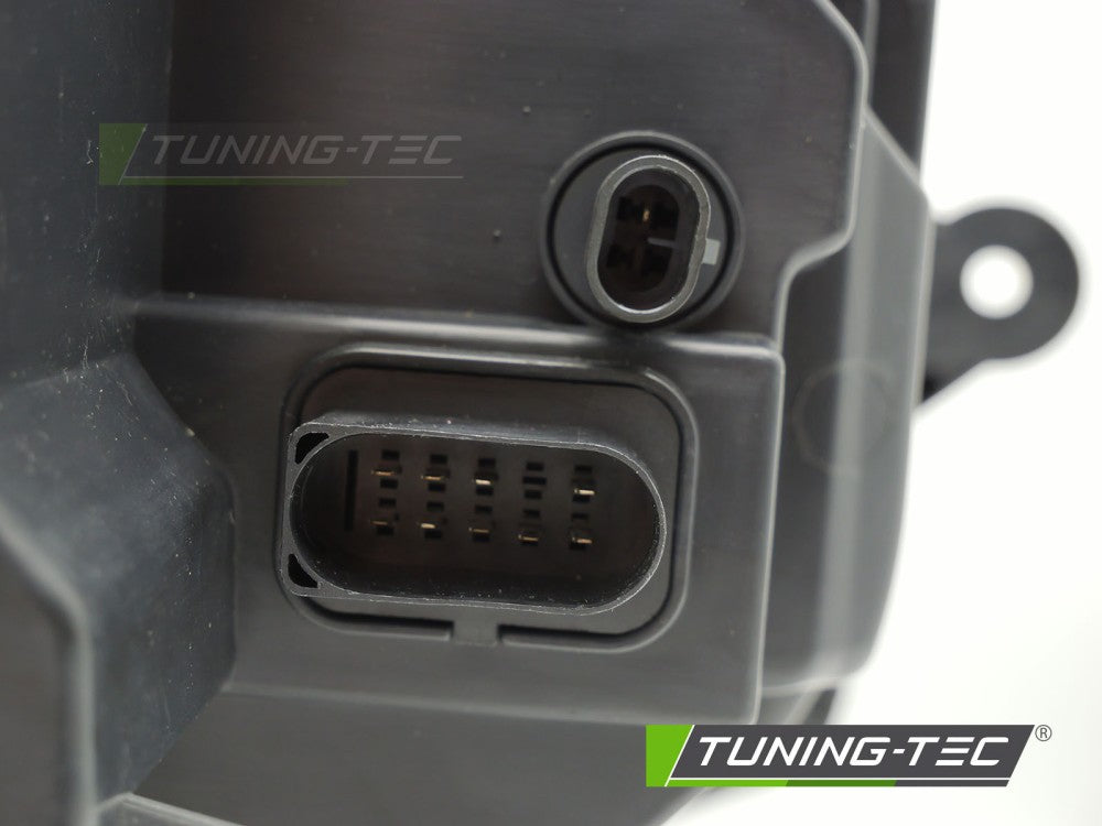 Scheinwerfer Voll-LED Schwarz LED-Tagfahrlicht SEQ passend für VW T6 15-19