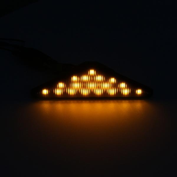 Led Seitenblinker kompatibel für Mondeo 2000-2006 und Focus MK1 schwarz