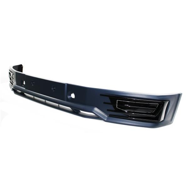 Frontspoilerlippe Spoiler Splitter Spoilerlippe Ansatz Lippe Stoßstange vorne für T6 mit ABE passend für VW T6 Bj. 2015-2019