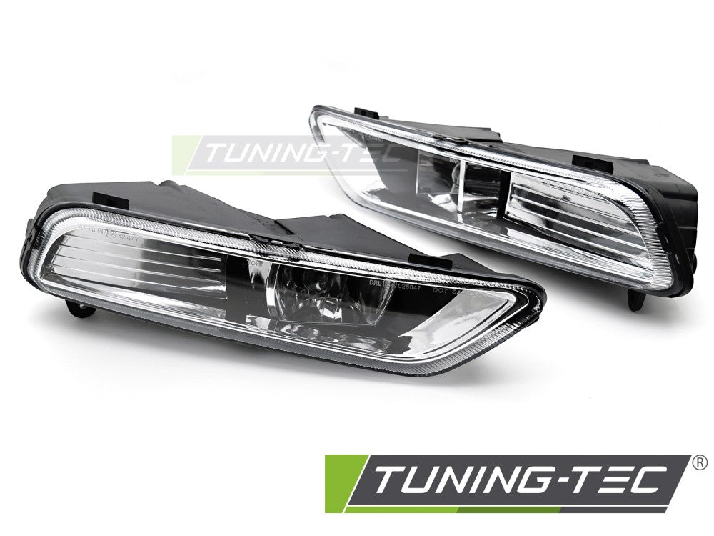 Nebelscheinwerfer DAYTIME RUNNING LIGHTS CLEAR passend für VW PASSAT B7 10-14 SEDAN / VARIANT