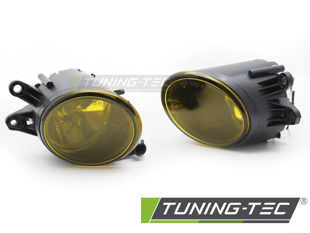 Nebelscheinwerfer YELLOW passend für AUDI A4 B6 00-04 / A4 B7 04-08 VOLVO C30 / S40