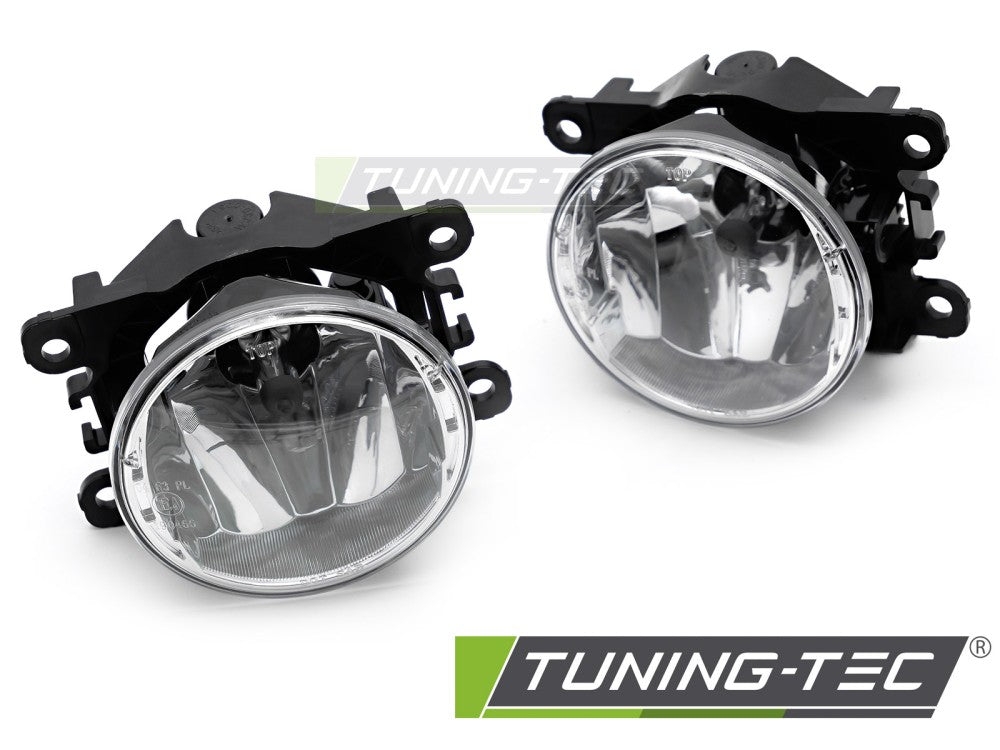Nebelscheinwerfer CLEAR passend für RENAULT CLIO 12-19 / CAPTUR / KANGOO / FLUENCE / MEGANE / TRAFIC DACIA LOGAN / SANDERO