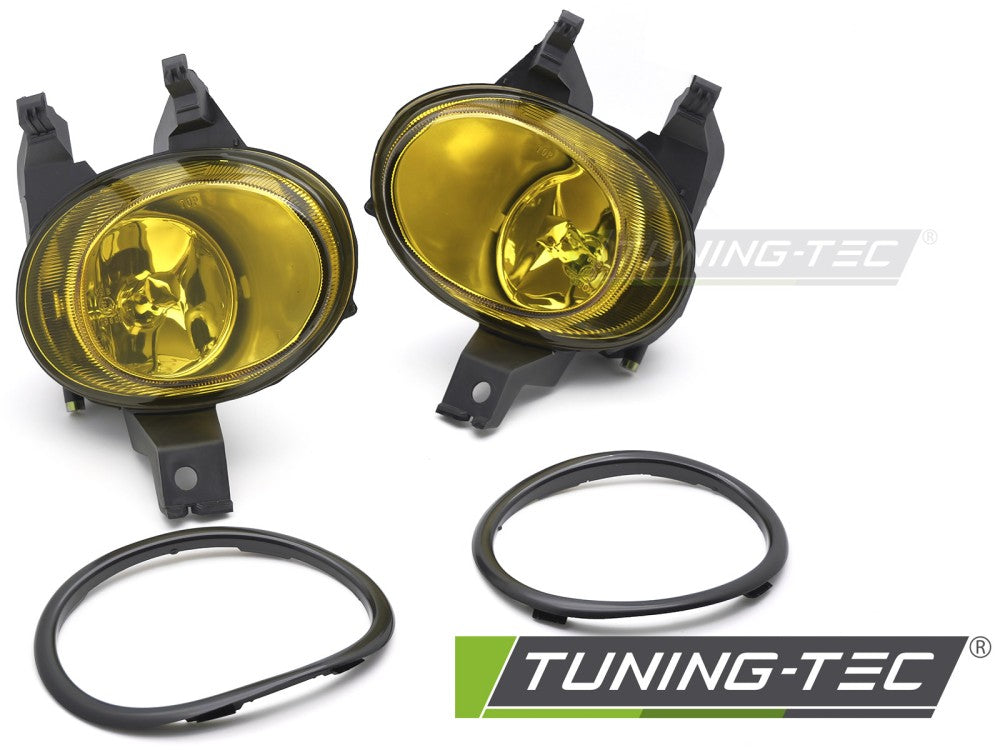 Nebelscheinwerfer YELLOW passend für PEUGEOT 206 98-07 / 206 CC 98-07