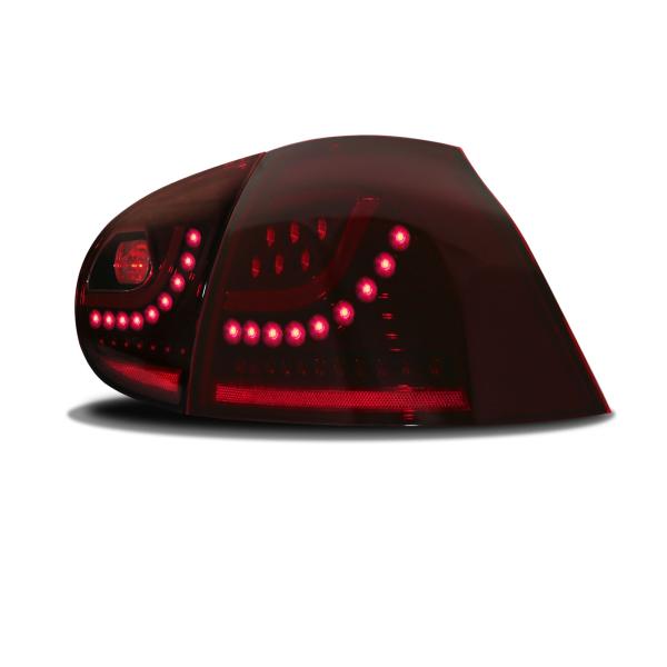 Urban Style LED Rückleuchten dunkelrot passend für VW Golf 5 Bj. 03-08