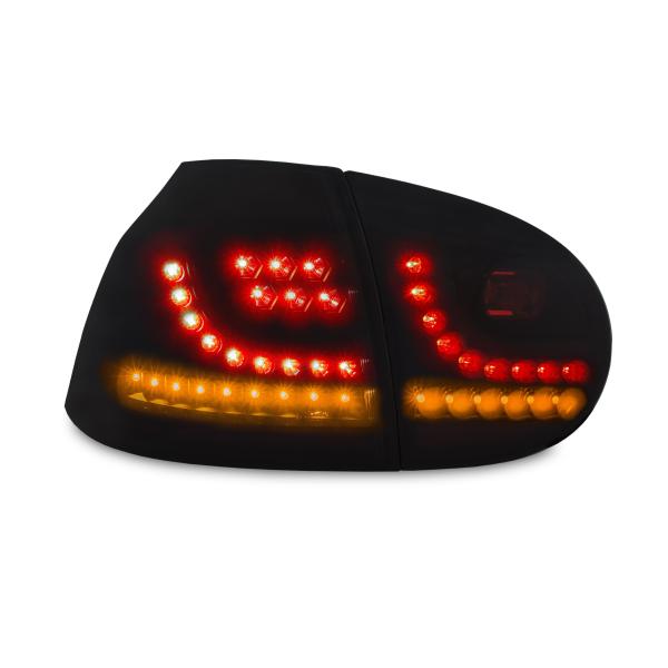 LED Rückleuchten schwarz mit Dynamik Blinker passend für Golf 5  03 - 08