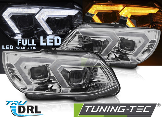 Scheinwerfer Voll-LED Chrom passend für BMW E92 / E93 LCI 10-13