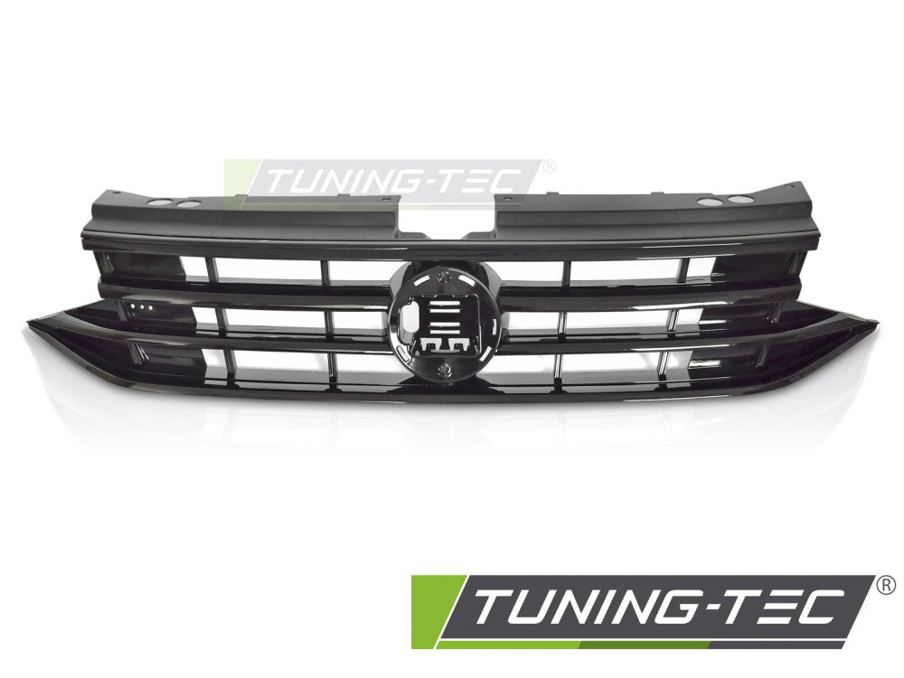 Sportgrill Schwarz glänzend passend für VW Tiguan II 20-24