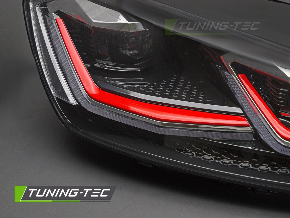 Scheinwerfer Voll-LED RED LINE LED-Tagfahrlicht passend für VW GOLF VII 12-17