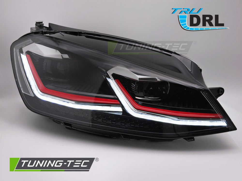 Scheinwerfer Voll-LED RED LINE LED-Tagfahrlicht passend für VW GOLF VII 12-17