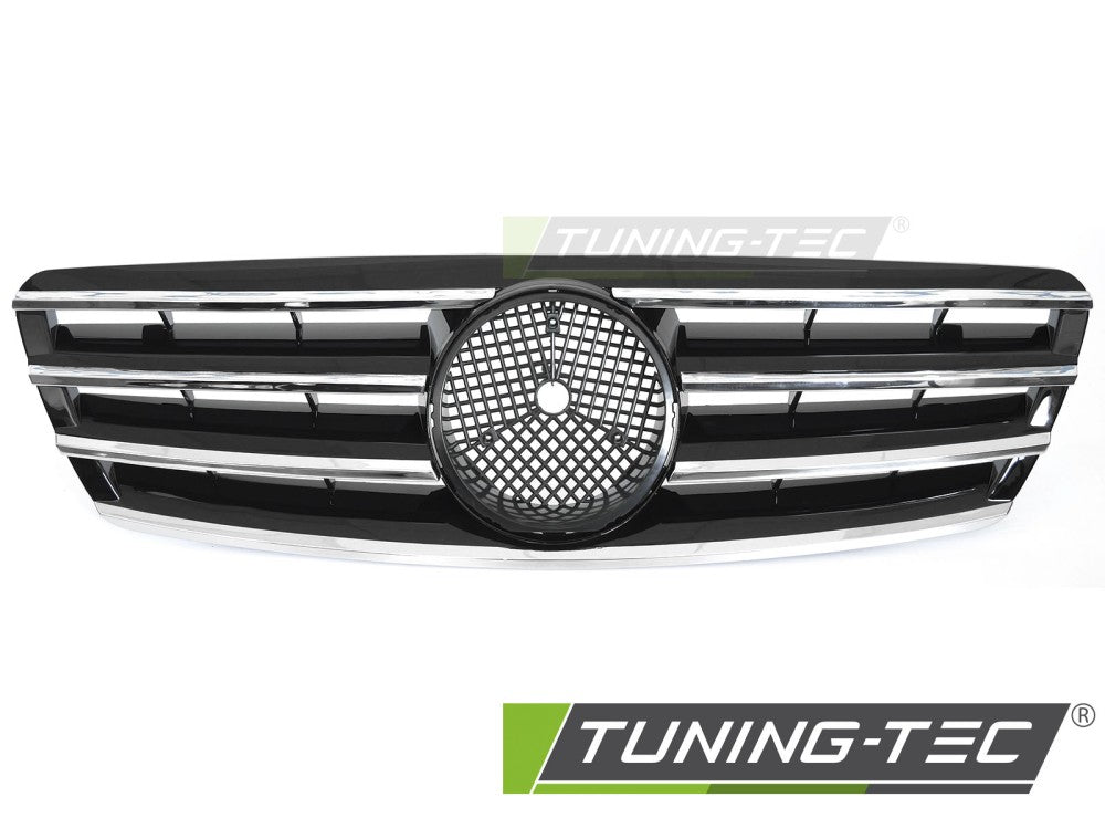 Sportgrill Schwarz/Chrom passend für Mercedes W203 / S203 00-07