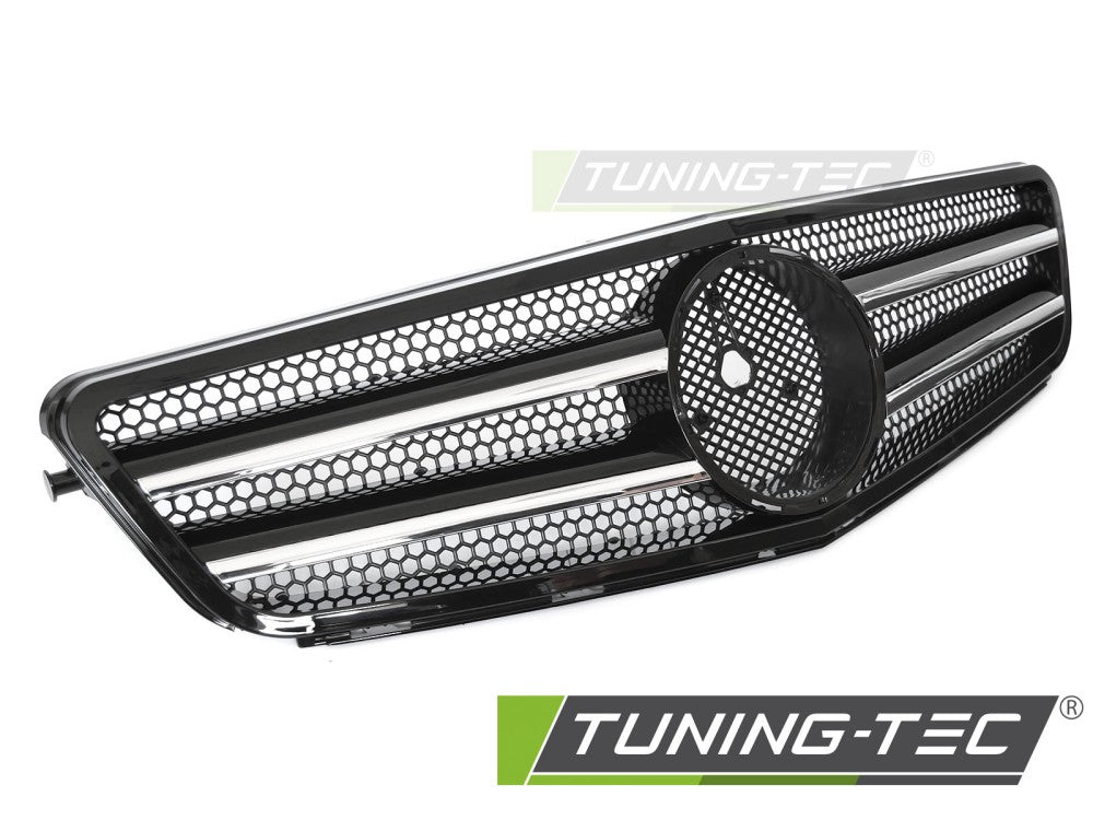 Sportgrill Schwarz/Chrom passend für Mercedes W204 / S204 07-14