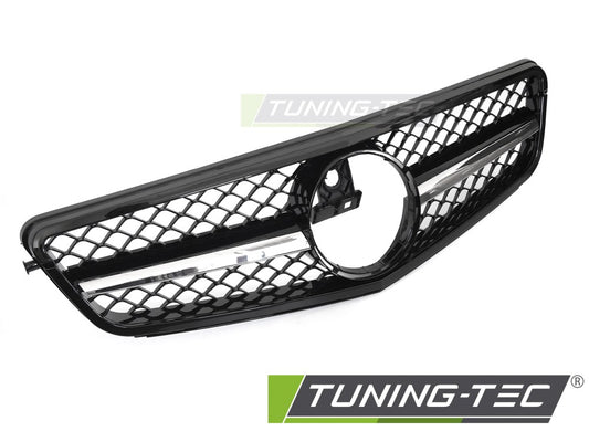Sportgrill Schwarz/Chrom passend für Mercedes W204 / S204 07-14