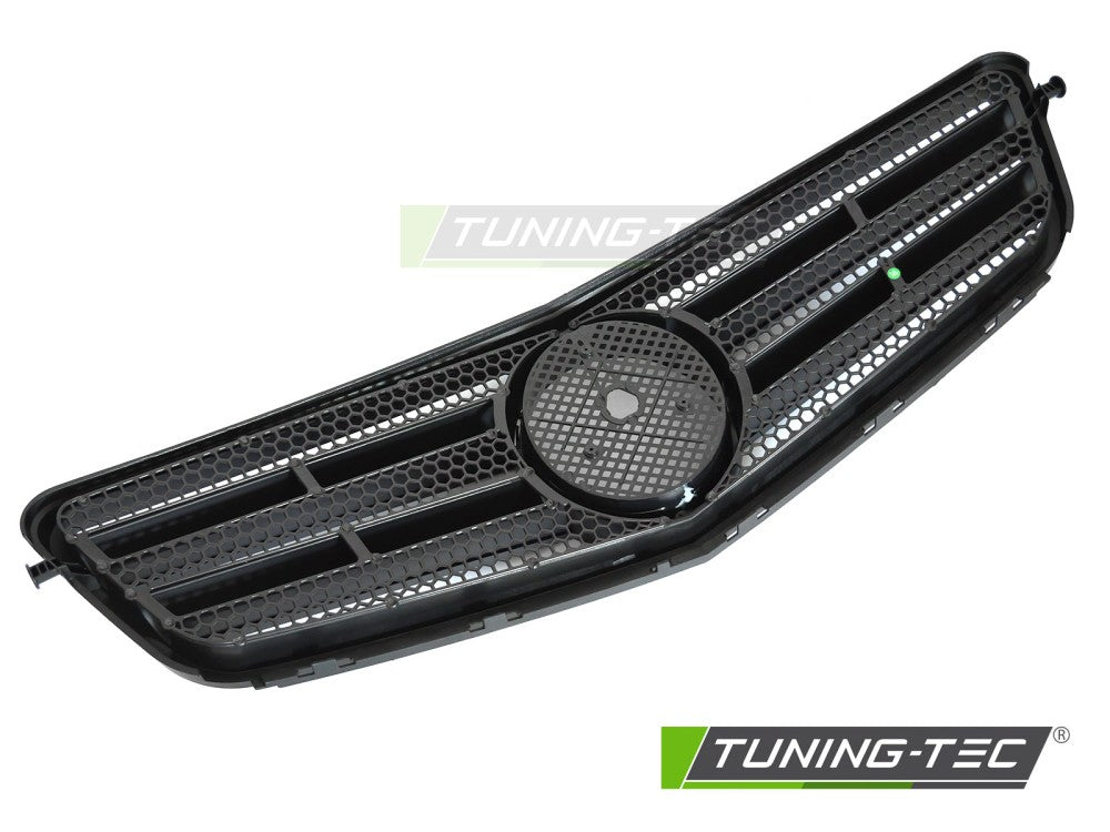 Sportgrill Schwarz matt passend für Mercedes W204 / S204 07-14