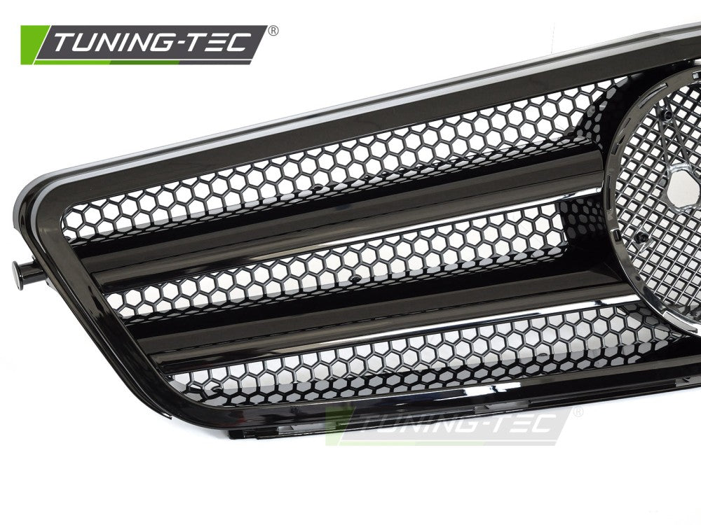 Sportgrill Schwarz glänzend passend für Mercedes W204 / S204 07-14