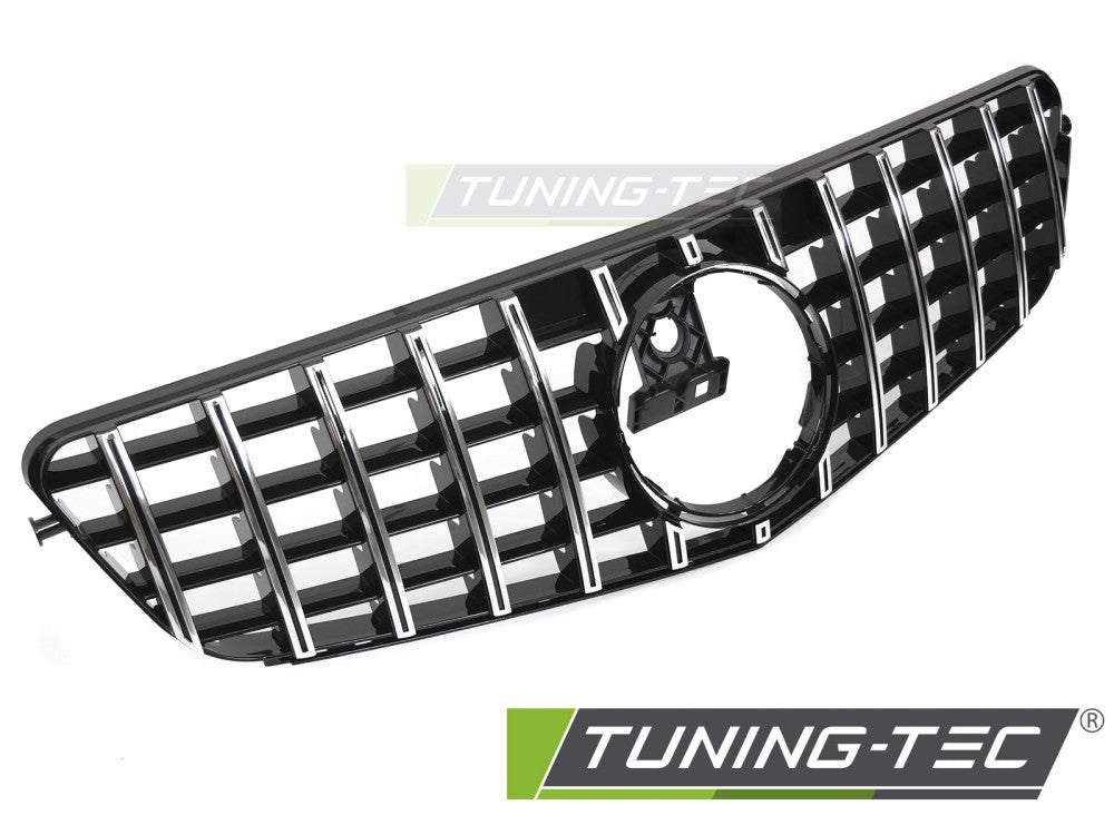 Sportgrill Schwarz/Chrom passend für Mercedes W204 / S204 07-14