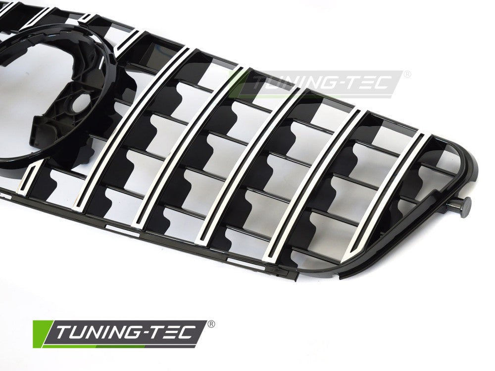 Sportgrill Schwarz/Chrom passend für Mercedes W204 / S204 07-14