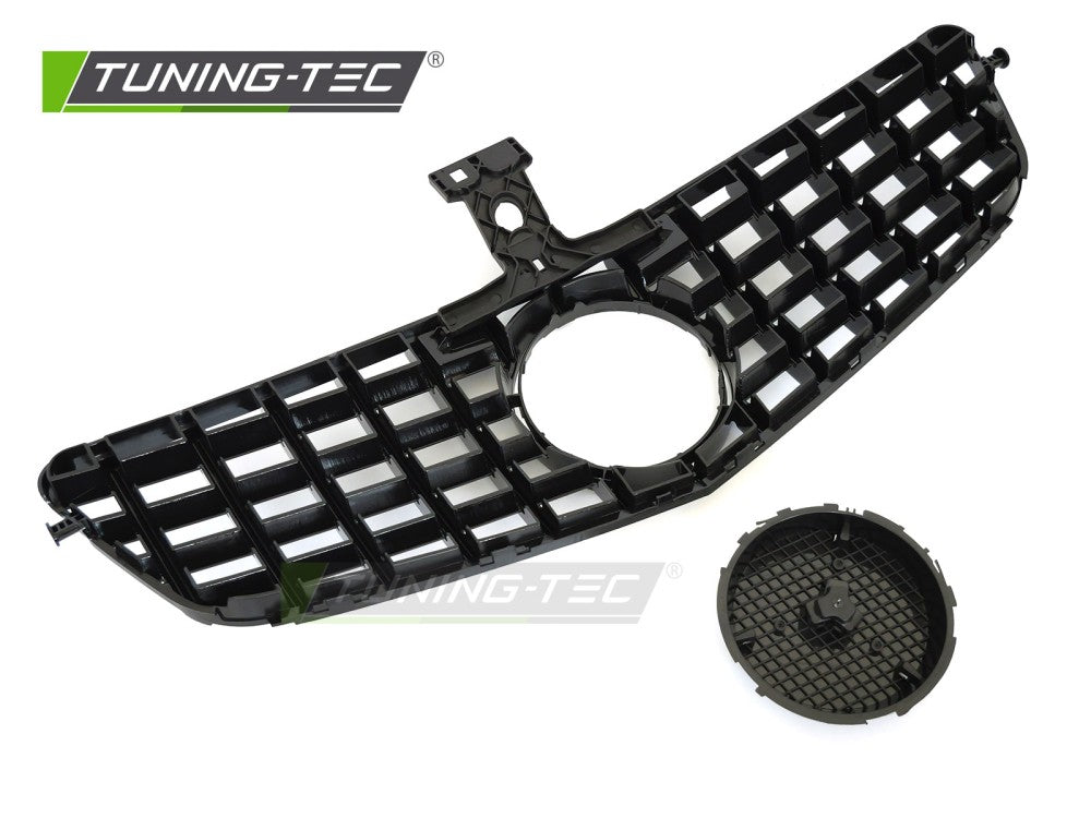 Sportgrill Schwarz/Chrom passend für Mercedes W204 / S204 07-14