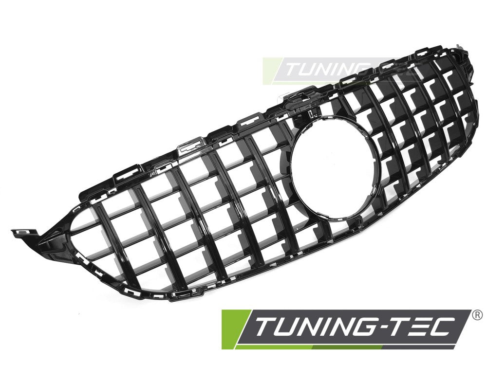 Sportgrill Schwarz glänzend passend für Mercedes W205 14-21 / S205 14-21 / C205 15-23 / A205 16-23