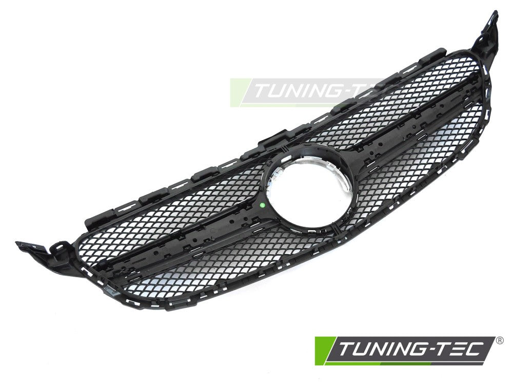 Sportgrill Schwarz/Silber passend für Mercedes W205 18-21 / S205 18-21 / C205 18-23 / A205 18-23