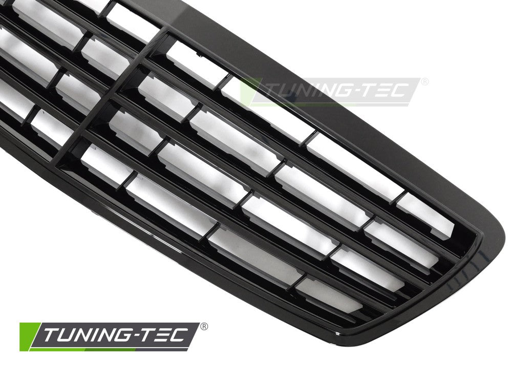 Sportgrill Schwarz glänzend passend für Mercedes W211 / S211 02-06