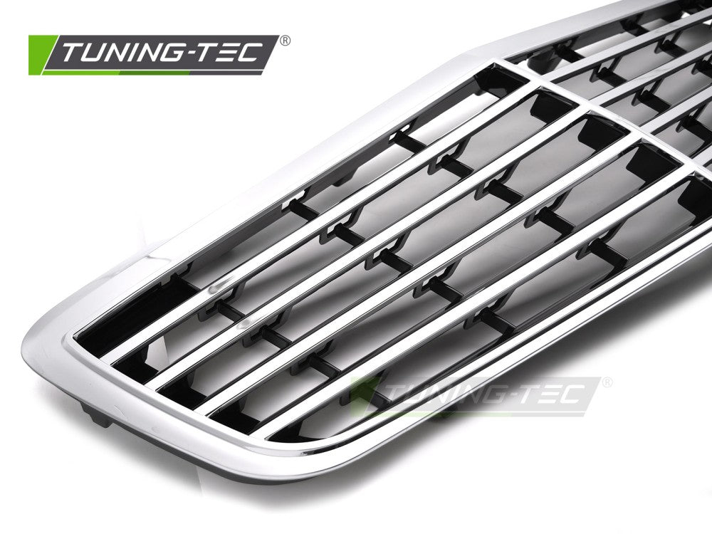Sportgrill Chrom/Schwarz passend für Mercedes W211 / S211 06-09