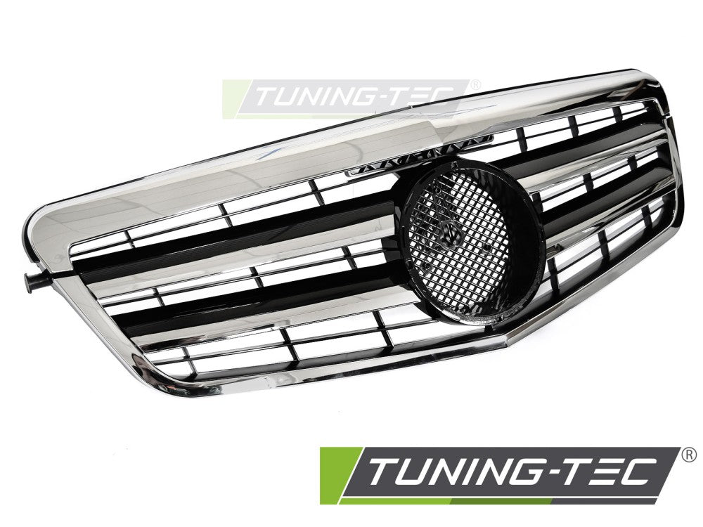 Sportgrill Schwarz/Chrom passend für Mercedes W212 / S212 09-13