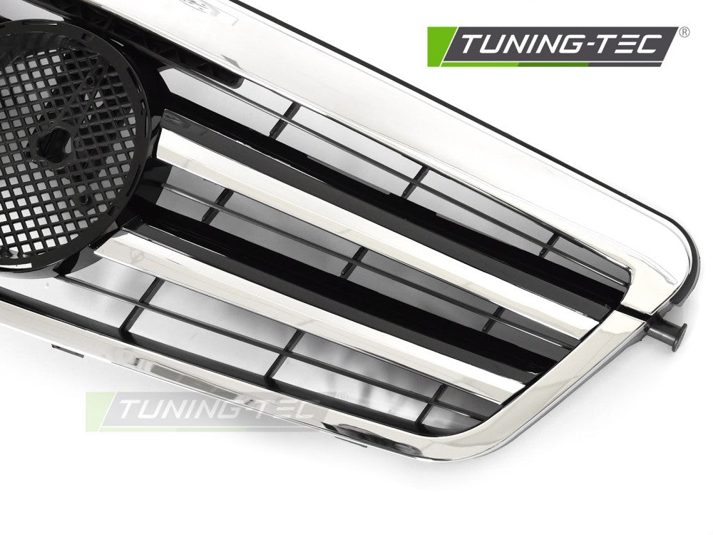 Sportgrill Schwarz/Chrom passend für Mercedes W212 / S212 09-13