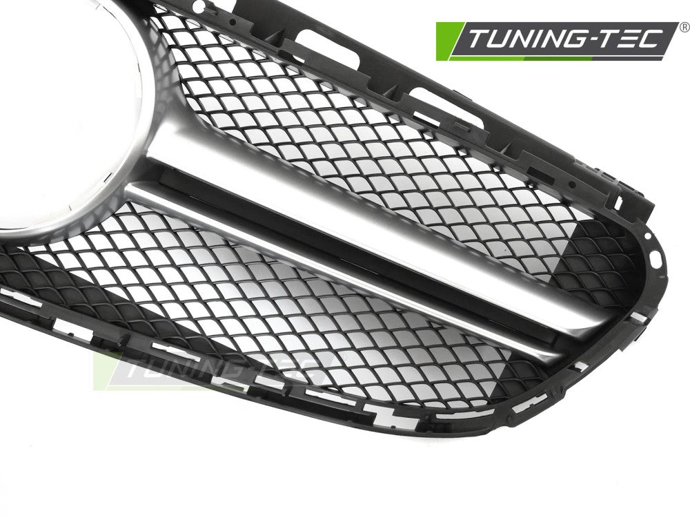 Sportgrill Schwarz/Silber passend für Mercedes W212 / S212 13-16