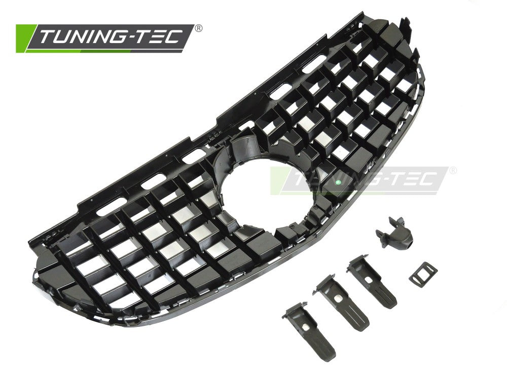Sportgrill Chrom/Schwarz passend für Mercedes W212 / S212 13-16