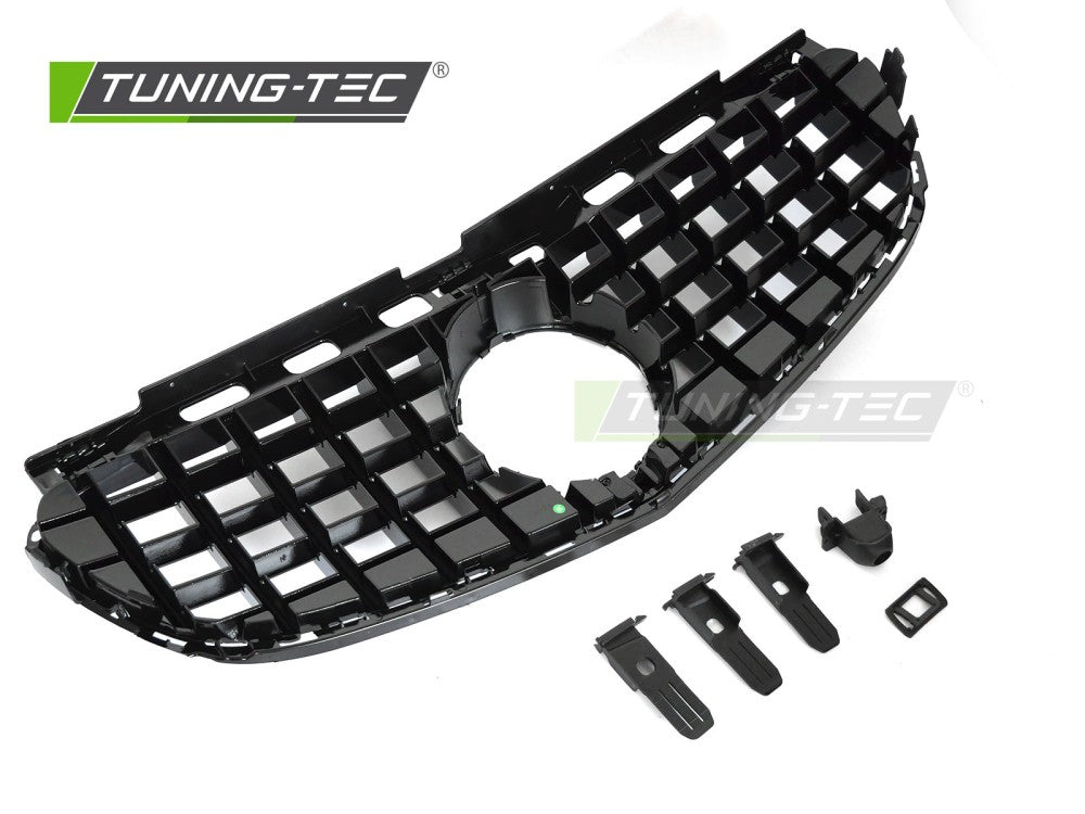 Sportgrill Schwarz glänzend passend für Mercedes W212 / S212 13-16