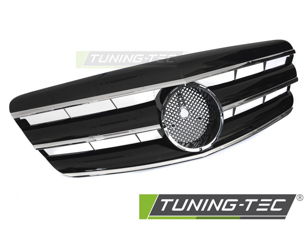 Sportgrill Schwarz/Chrom passend für Mercedes W221 05-09
