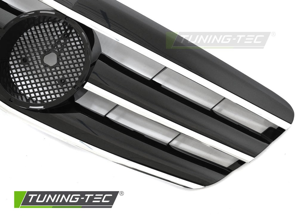 Sportgrill Schwarz/Chrom passend für Mercedes W221 05-09