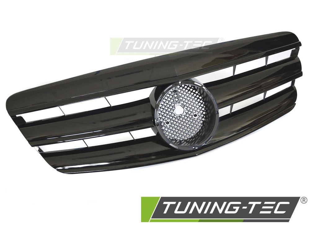 Sportgrill Schwarz glänzend passend für Mercedes W221 05-09