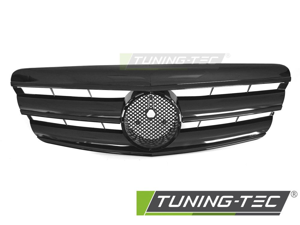 Sportgrill Schwarz glänzend passend für Mercedes W221 05-09