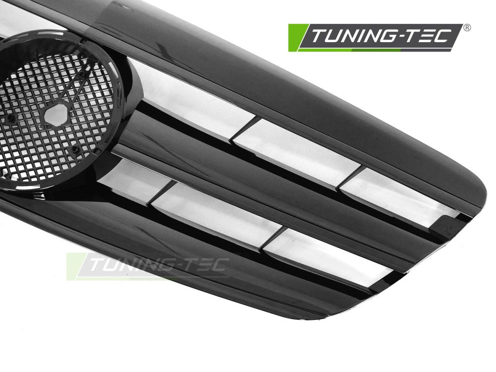 Sportgrill Schwarz glänzend passend für Mercedes W221 05-09