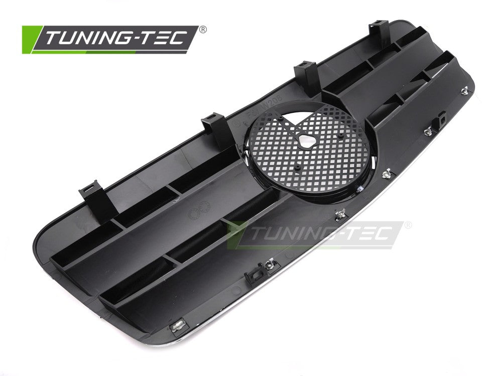 Sportgrill Schwarz/Chrom passend für Mercedes CLK W208 96-02