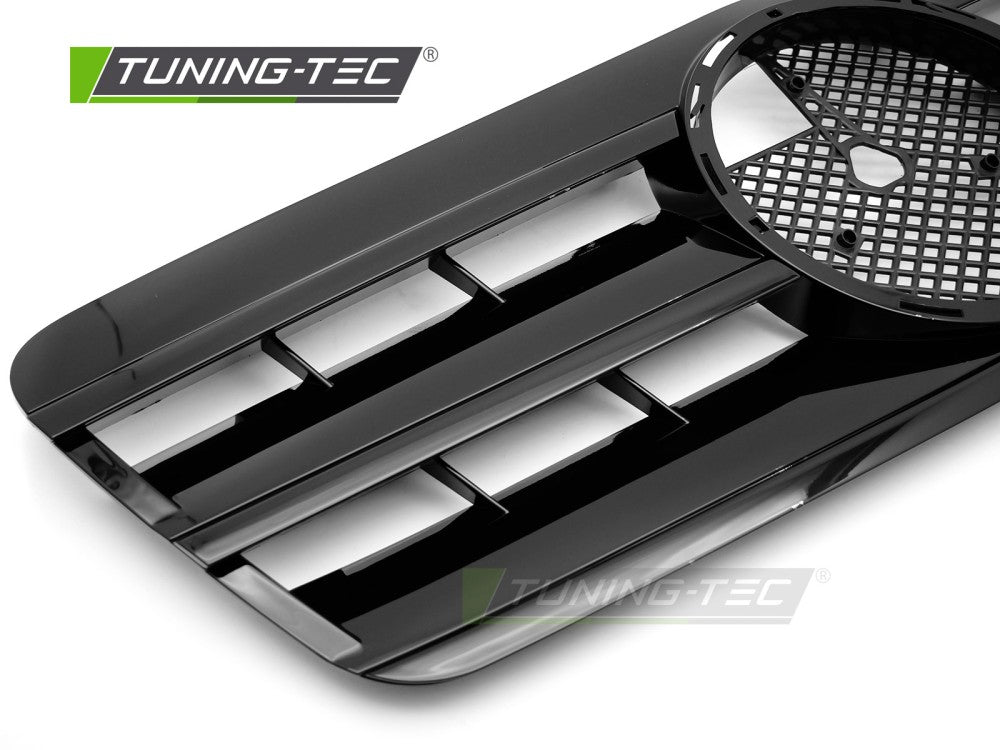 Sportgrill Schwarz glänzend passend für Mercedes CLK W208 96-02