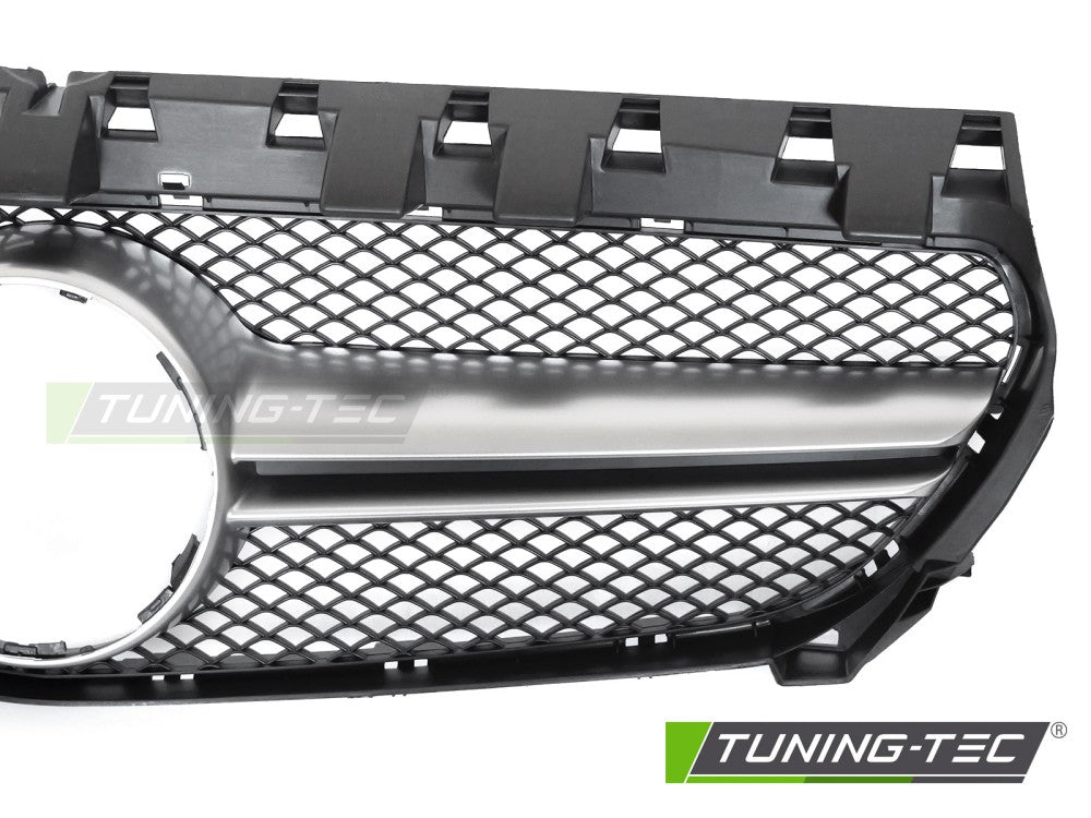 Sportgrill Schwarz/Silber passend für Mercedes CLA W117 13-19