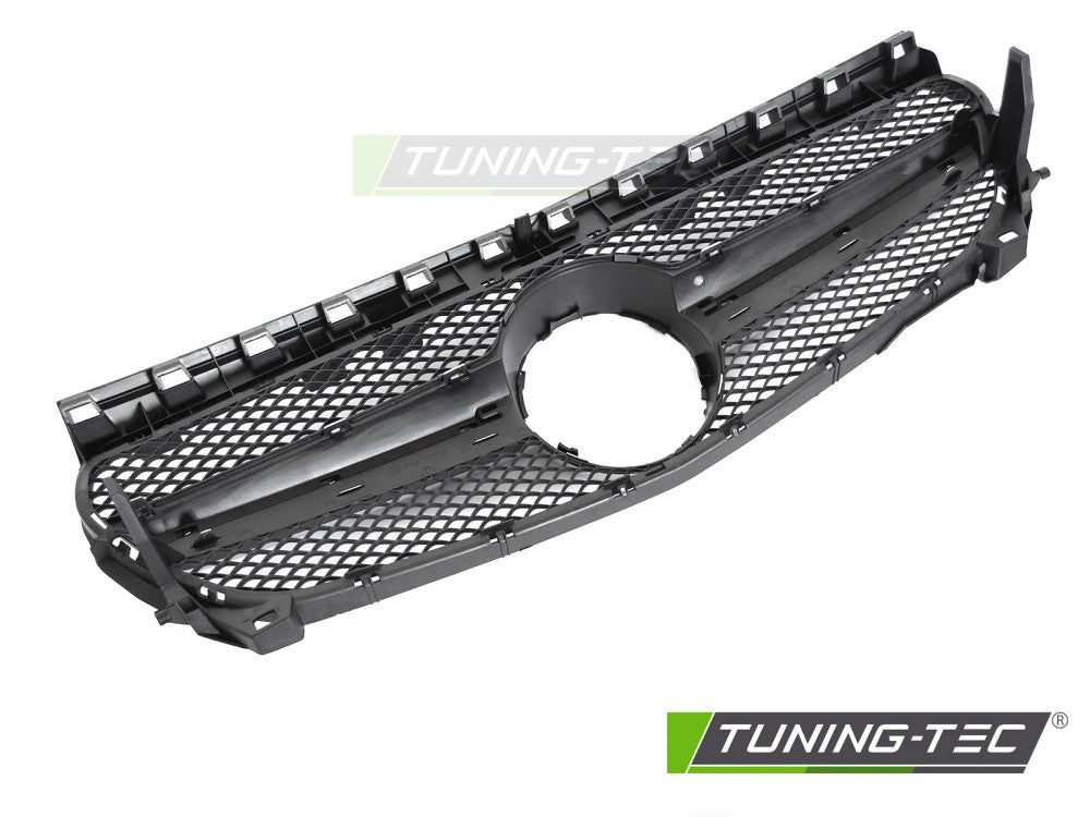 Sportgrill Schwarz/Silber passend für Mercedes CLA W117 13-19