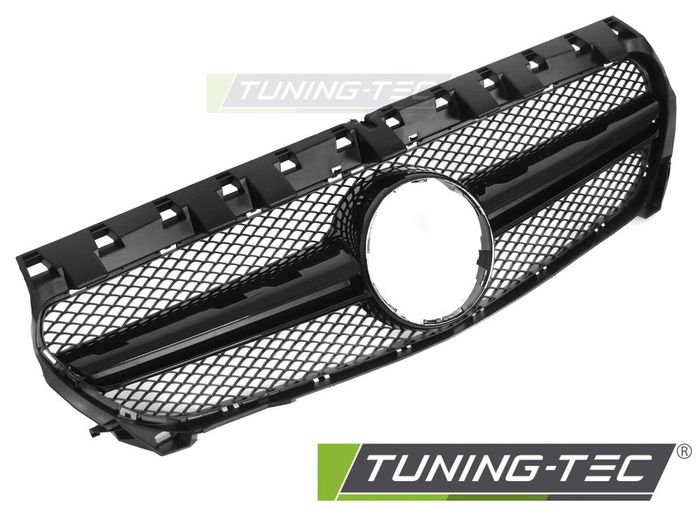 Sportgrill Schwarz glänzend passend für Mercedes CLA W117 13-19